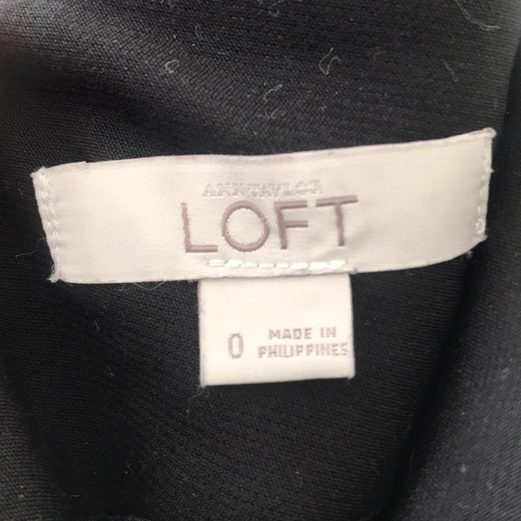 LOFT BLACK MINI SKIRT - Picture 4 of 4